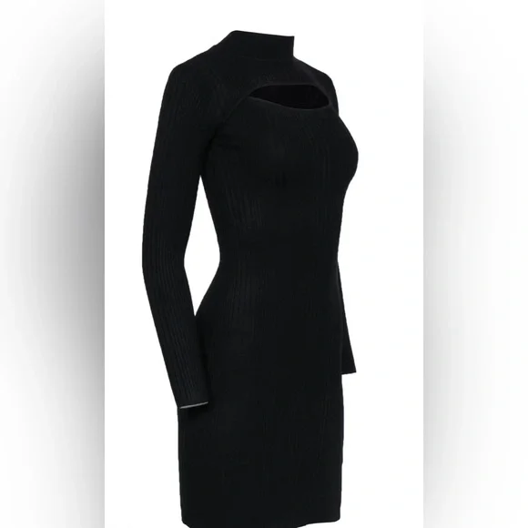 house of harlow black knit dress House of Harlow 1960 X Revolve Juliette Maxi Knit Dress in Black